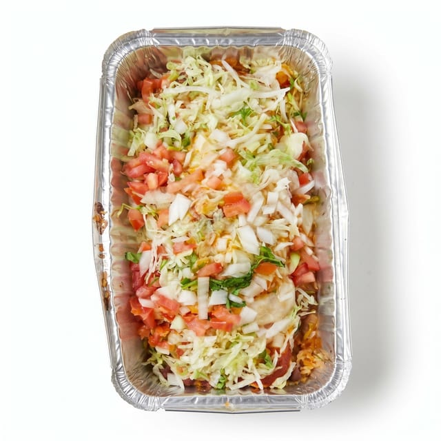 L-Vegetarian Burrito.