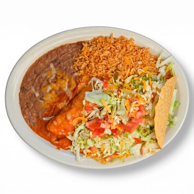 Enchilada, Taco, Tostada.