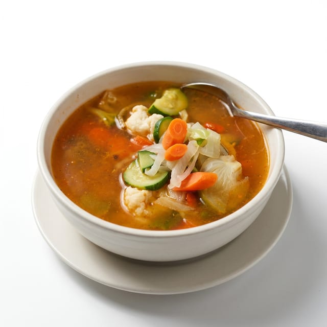Caldo de Pollo.