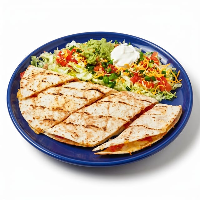 Spinach Quesadilla.